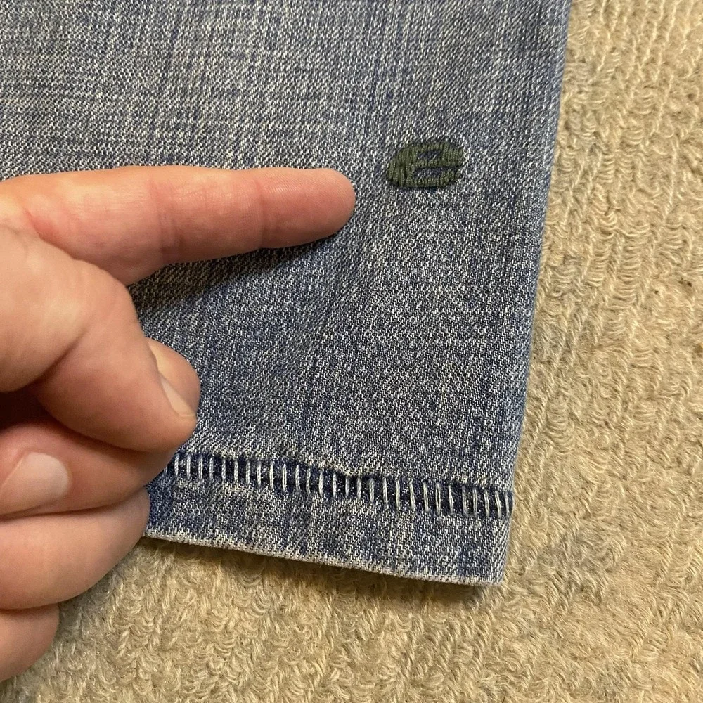 Vintage Levis 539 Straight Jeans Mens 29x32 Blue Medium Wash Denim Pants Cotton